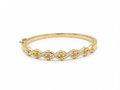 Gold Twisted Bangle