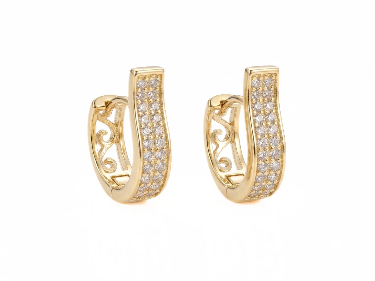 Hollow Design Hoop Earring