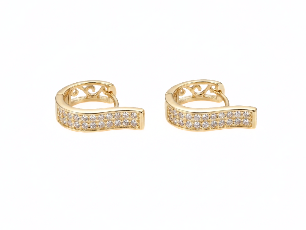 Hollow Design Hoop Earring