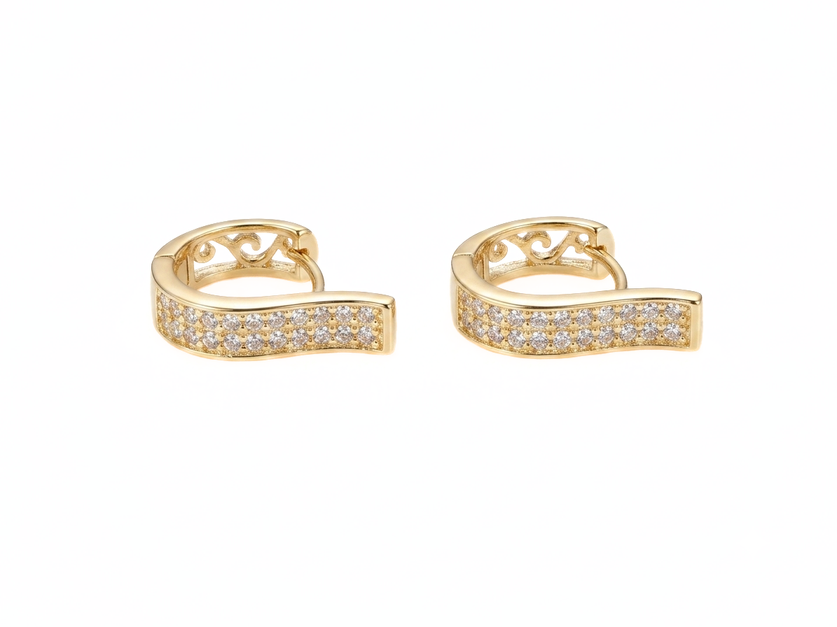 Hollow Design Hoop Earring