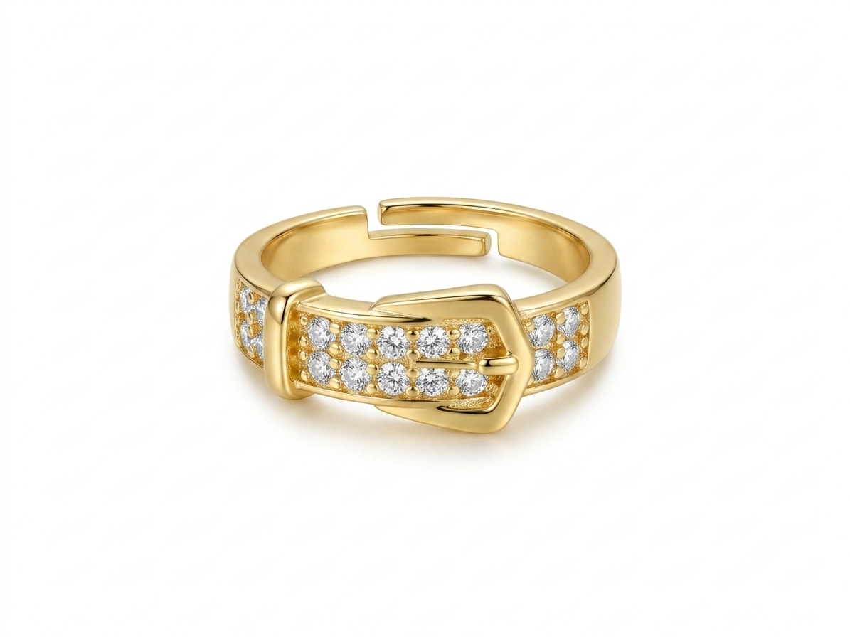 Gold Belt Ring