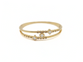 Double Strand Clover Bangle