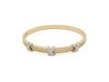 Gold Triple Kiss Bangle