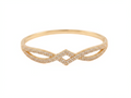 Gold Infinity Bangle