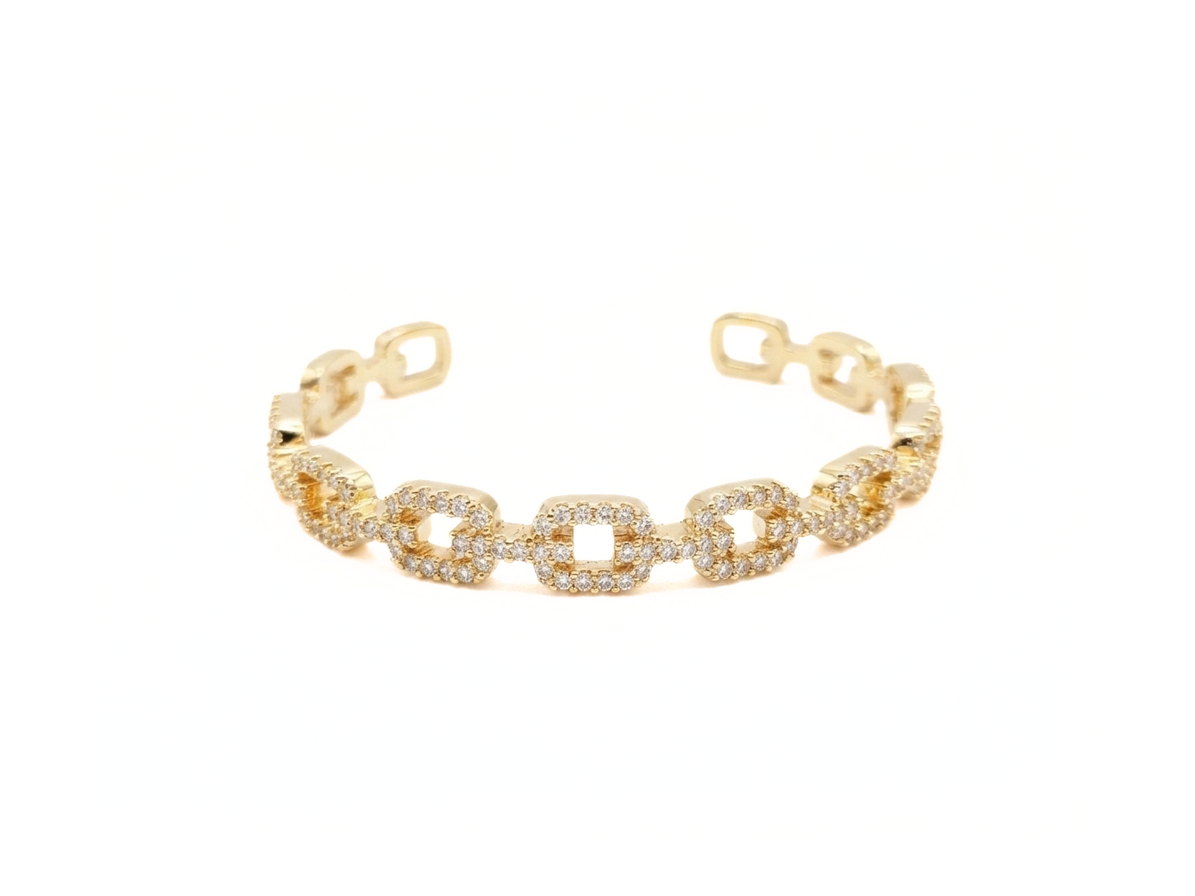 Square Chain Bangle