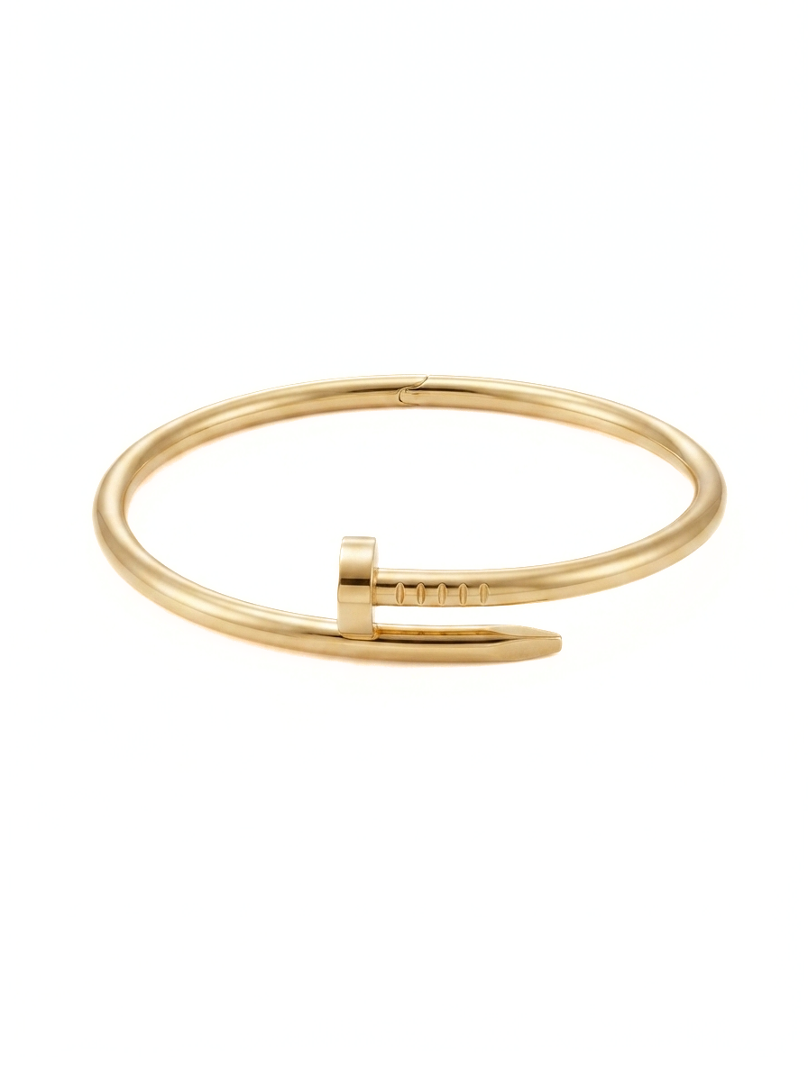 Iconic Nail Plain Bangle