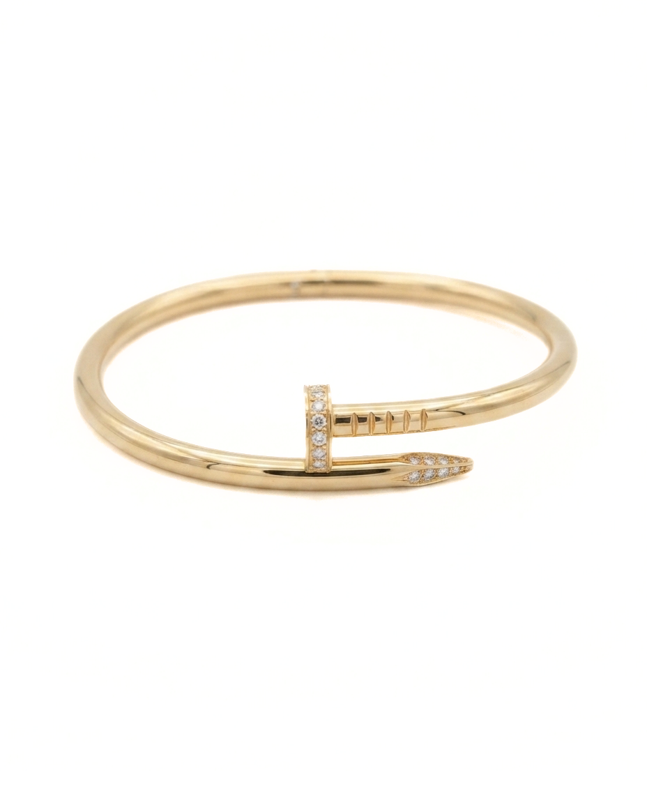 Iconic Nail Stone Bangle